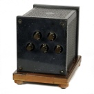 [00170] Voltmeter Vorschaltwiderstand fr 3, 15, 150, 300 Volt zum Przisions-Milli- Volt- u. Amperemeter von 1 Ohm Widerstand; Siemens & Halske; ca. 1921