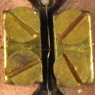 [01017] Nebenwiderstand, ausgefhrt als Thermokreuz, 1 A - 1,6 mA; ohne Herstellermarkierung; ca. 1940