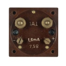 [01017] Nebenwiderstand, ausgefhrt als Thermokreuz, 1 A - 1,6 mA; ohne Herstellermarkierung; ca. 1940