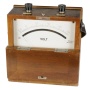 [00116] tragbares Labor-Voltmeter in Holzgeh�use, Holzgeh�use; Excelsiorwerke