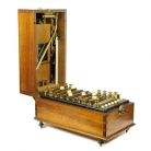 [00411] Caisse portative universelle - Pour la mesure des R�sistances, Intensit�s et Forces �lectro-motrices; Chauvin & Arnoux; um 1910