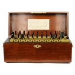 [00443] Pr�zisions-Reihenwiderstand mit St�pselschaltung f�r Gleichstrom und Niederfrequenz-Wechselstrom, Fehlergrenze &plusmn; 0,02%; Hartmann & Braun; ca. 1935