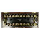 [00443] Pr�zisions-Reihenwiderstand mit St�pselschaltung f�r Gleichstrom und Niederfrequenz-Wechselstrom, Fehlergrenze &plusmn; 0,02%; Hartmann & Braun; ca. 1935