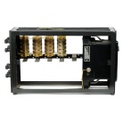 [00447] Vorwiderstand zu Leistungsschreiber f�r Drehstrom (Bauform ERN12) - 00446 -  in Lederkoffer; AEG; 1973