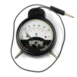 [00457] Strom- und Spannungsmesser Taschenausf�hrung Form T f�r 12 und 240 Volt; Neuberger; ca. 1960