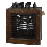 [00469] Nebenwiderstand in Holzgeh�use f�r 10 / 25 / 100 A; Siemens & Halske; 1. H�lfte 20. Jh.