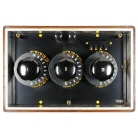 [00540] Kurbelwiderstandskasten mit 3 Dekaden, 100 - 111.000 Ohm; Otto Wolff, Berlin; 1964