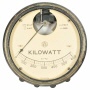 [00598] Leistungsanzeiger (Kilowatt) f�r Schalttafelaufbau; AEG; ca. 1910