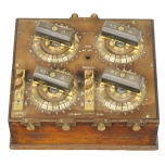 [00764] Thomsonsche Doppelbr�cke (80 Widerst�nde); Otto Wolff; ca. 1905