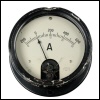[00051] Amperemeter mit Drehspul-Messwerk fr Schalttafel-Aufbau; Dr. S. Guggenheimer; 1. Q. 20. Jh.