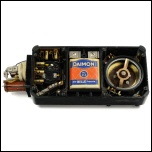 [00239] Messbrcke Form Z in Wheatstoneschaltung, inkl. Summer, Kopfhrer und Box; Siemens & Halske; 1939