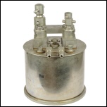 [00246] Normalwiderstand 0,0001 Ohm mit lfllung, zustzlicher Wasserkhlung und optionalem Elektromotor; Hartmann & Braun; 1. Quartal 20. Jh.