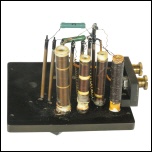 [00309] Rheostat in Kurbelschaltung, 0 - 1.000.000 Ohm, Otto Wolff Berlin, 1951