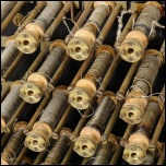 [00351] groe Messbrcke / Kompensator mit Dekadenwiderstnden in Stpsel-Schaltung ; Hersteller unbekannt; um 1900