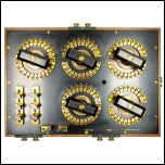 [00439] Thomson-Doppelbrcke mit 5 Dekaden, Listen-Nr. 847; Otto Wolff, Berlin; ca. 1940