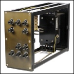 [00447] Vorwiderstand zu Leistungsschreiber fr Drehstrom (Bauform ERN12) - 00446 -  in Lederkoffer; AEG; 1973