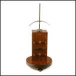 [00506] Vierspuliges astatisches Galvanometer mit Thomson-Nadeln, konstruiert von H. du Bois und H. Rubens; Keiser & Schmidt, Berlin; um 1890