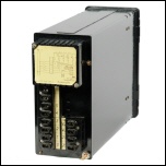 [00510] kleiner 5-Kanal Thermopapier-Linienschreiber in Lederkoffer; AEG; ca. 1972