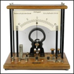 [00513] groes Przisions Volt- und Amperemeter fr Schulung und Demonstration; Bruno Brauns, Berlin; ca. 1900