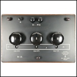 [00539] Kurbelwiderstandskasten mit 3 Dekaden, 0,1 - 111 Ohm; Otto Wolff, Berlin; 1964