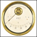 [00549] Schalttafel-Megert (Voltmeter); Siemens & Halske; ca. 1910