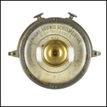 [00611] hochempfindliches Galvanometer - 0,1 mA pro Teilstrich,  Lagerung in Flssigkeit, Patent Ludwig Schulmeister; Ludwig Schulmeister, Mechaniker, Wien; 4. Quartal 19. Jh.