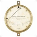[00653] Amperemeter (Schalttafel Messgert), 60A direktanzeigend; AEG; ca. 1890