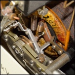 [00658] groer Linienschreiber - Detail Messwerk; Siemens & Halske; 1910