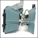 [00850] Oszilloskop Kamera C-27 fr Tektronix 5x und 7x Oszilloskope mit Polaroid Camera Pack Film Back und ILOX Computer; Tektronix; ca. 1965