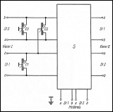 [00877] Rel 3 B 93a - Umschalter fr Nebenvierermessungen mit Zuleitungsabgleich-Kondensatoren; Siemens & Halske; 1958